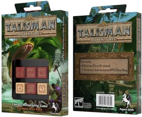 Pegasus Spiele Talisman Adventures Rpg Premium Dice Pack