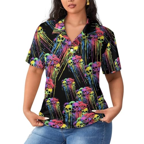 Polo clásico de manga corta para mujer para tenis, golf y entrenamiento casual