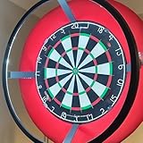 Light Ring for Dart Board, Tool-Free Snap Together Design, Easy Install Frame Lighting for Standard Electronic Dartboards