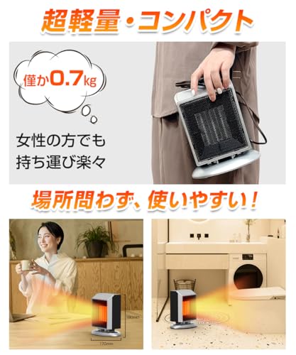 NEWYUKI セラミックヒーター の商品画像 4