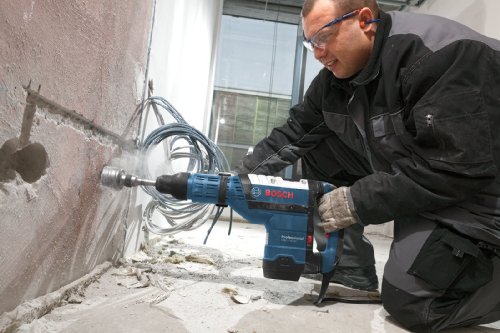 Bosch Professional boorhamer GBH 8-45 DV (1500 watt, boor-Ø in beton met hamerboren: 12-45 mm, slagenergie max.: 12,5 J, SDS max, incl. vettube, extra handgreep, in koffer) - Afbeelding 7