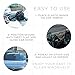 OxGord Windshield Snow Cover Ice Removal Wiper Visor Protector All Weather Winter Summer Auto Sun Shade for Cars Trucks Vans and SUVs Stop Scraping with a Brush or Shovel