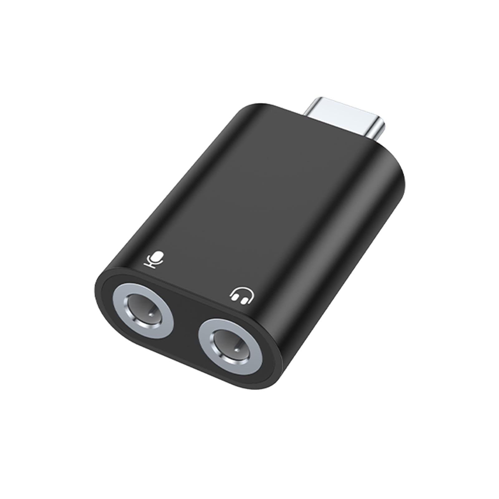 USB C to 3.5mm Audio Adapter - Type C to Aux Adapter for PS4/PS5/Headphones/Mac/Linux/Laptops/Desktop/Docking Stations