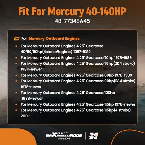 Image of maXpeedingrods Aluminum Boat Propeller for Mercury Engines