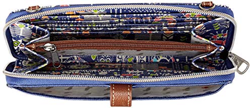Image of Sakroots Artist Circle Large Smartphone Cross Body Phone Wallet