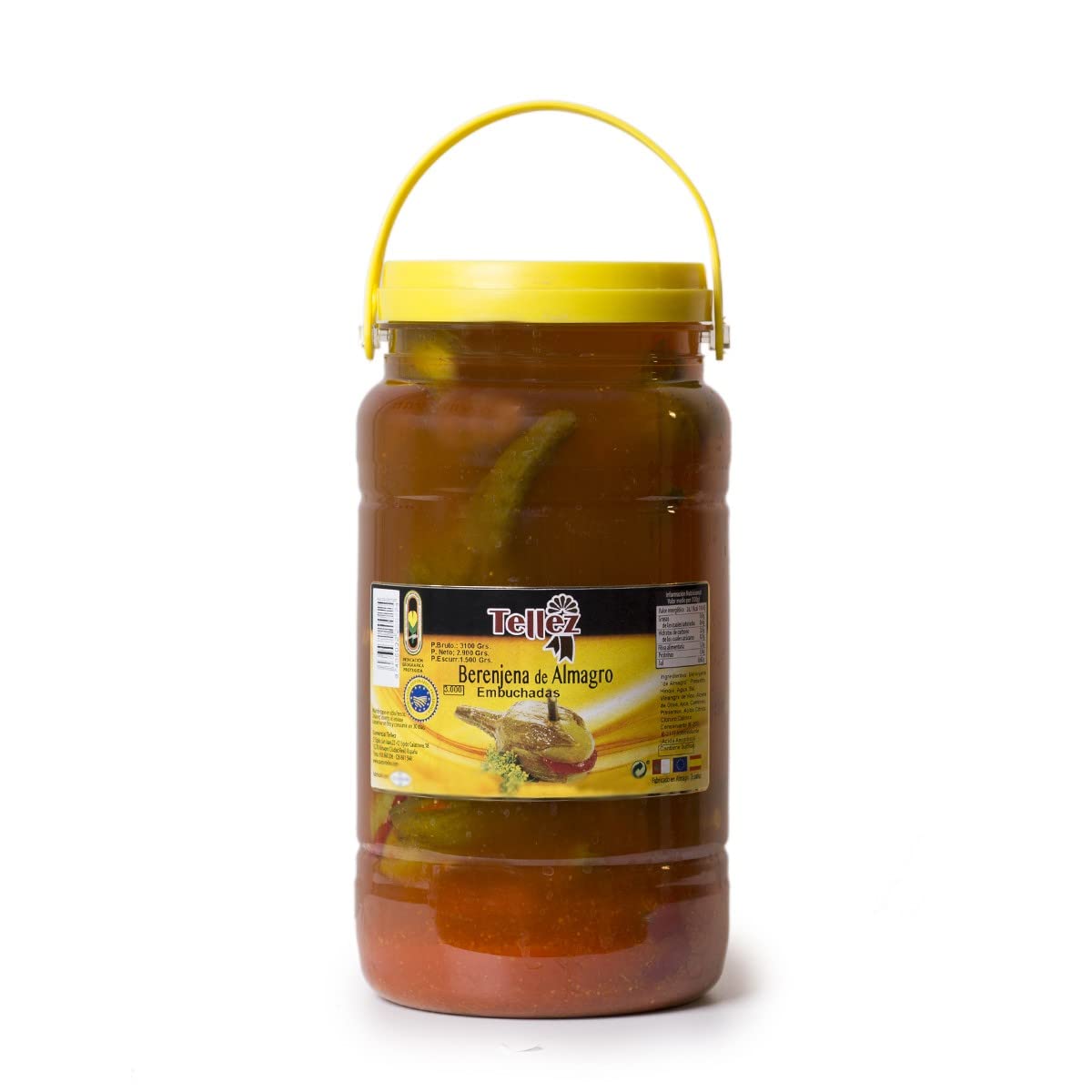 Berenjenas De Almagro Embuchadas 3 Kg