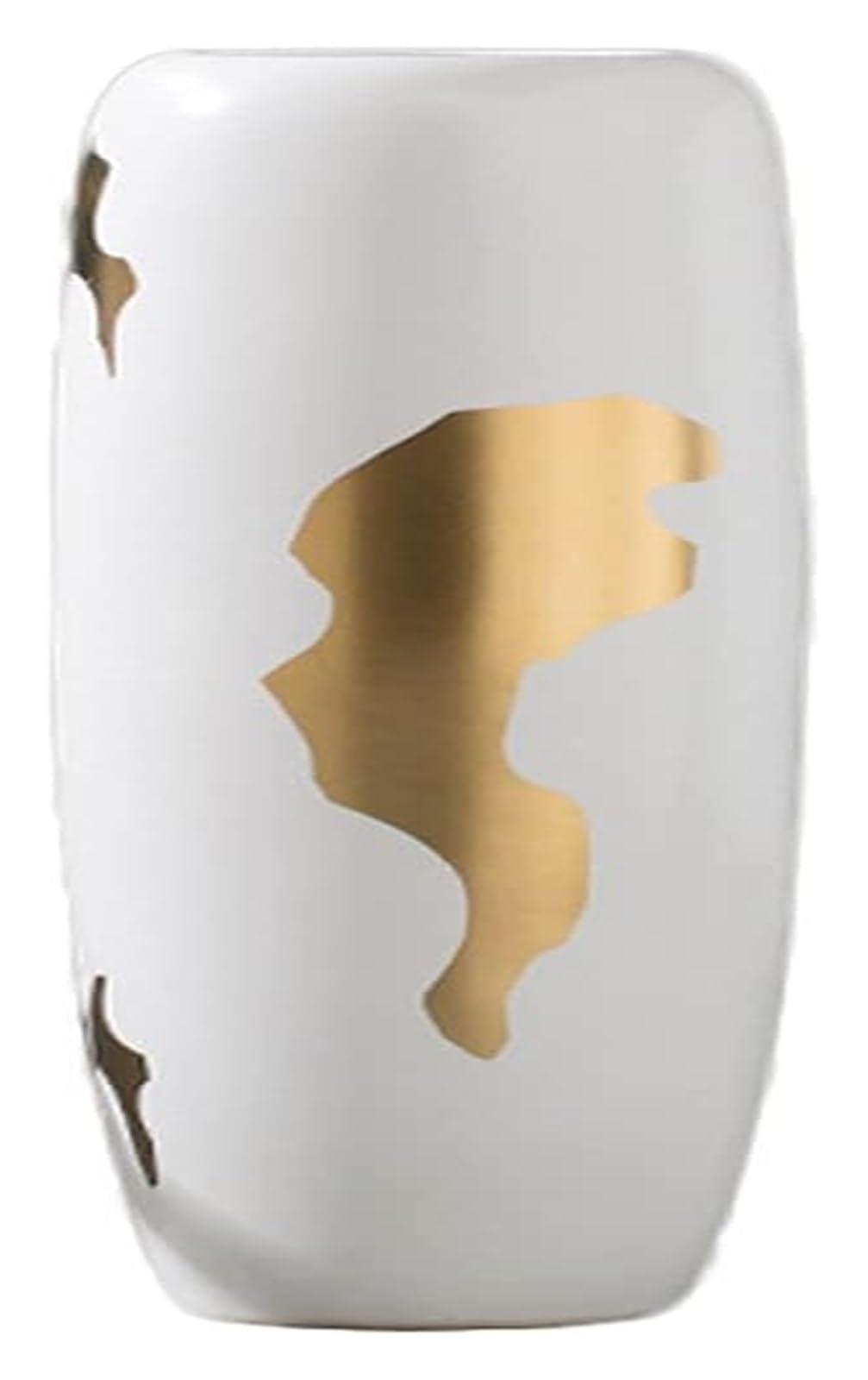 SnamicE Vase Tabletop White Ceramic Floor Vase Floral Arrangement Dried Flower Ornaments Living Room Decoration Villa Decorations,One Color-80cm