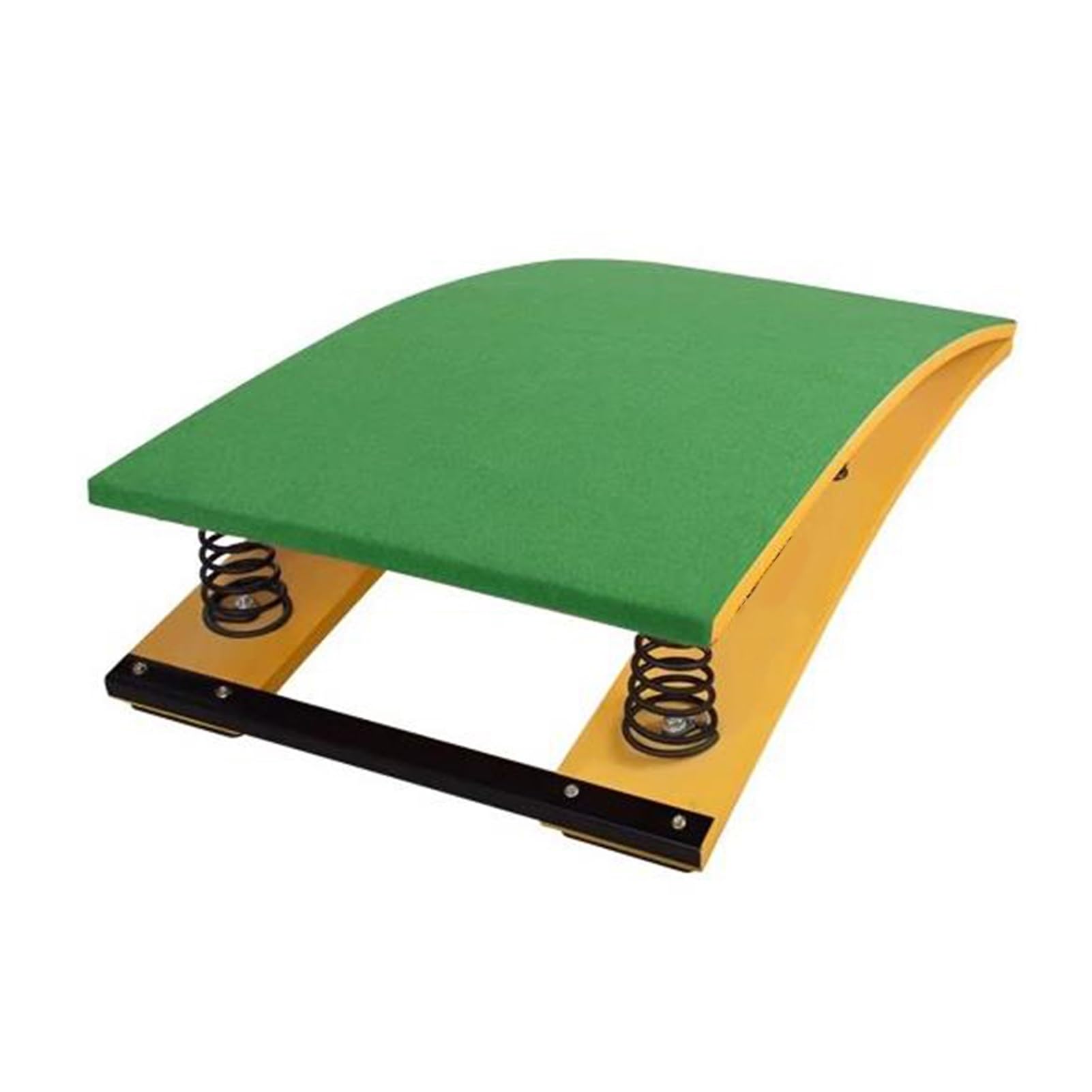 Trampolino da Ginnastica per Bambini, Curvo, con Pedale a Molla, per Palestra Scolastica e Domestica, con Portata di 50 kg.