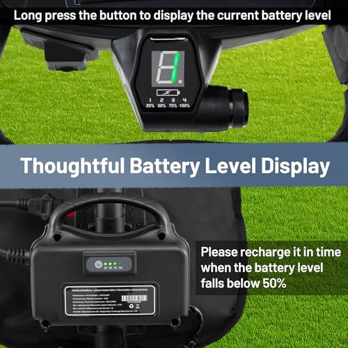 Tangkula Electric Golf Push Cart