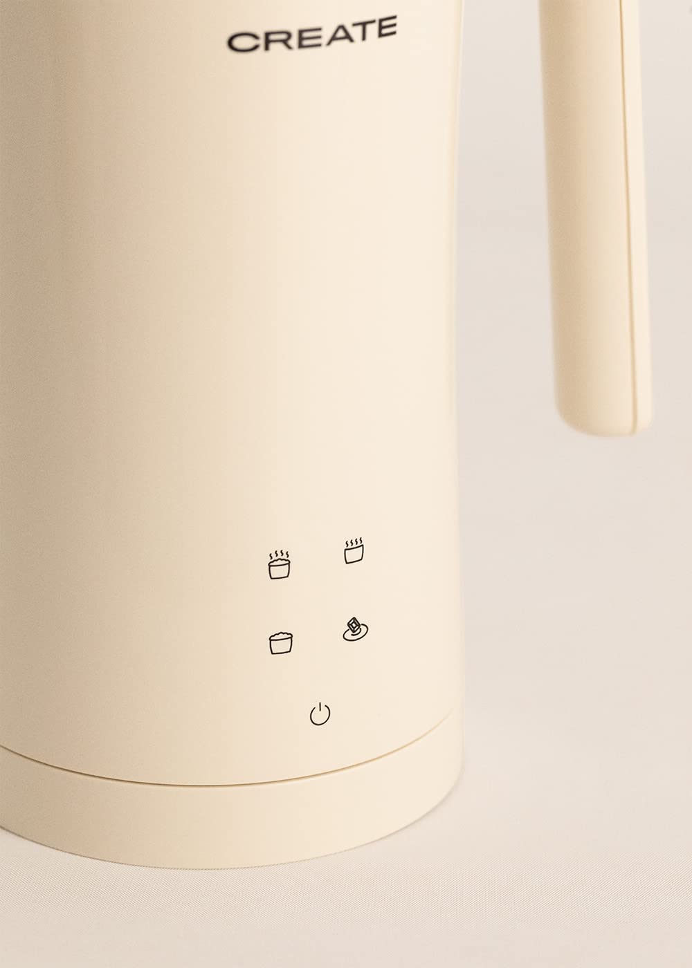 CREATE / PACK POTTS STYLANCE + MILKFROTHER/Cafetera Multicápsula Express y Espumador calentador de leche color Blanco roto