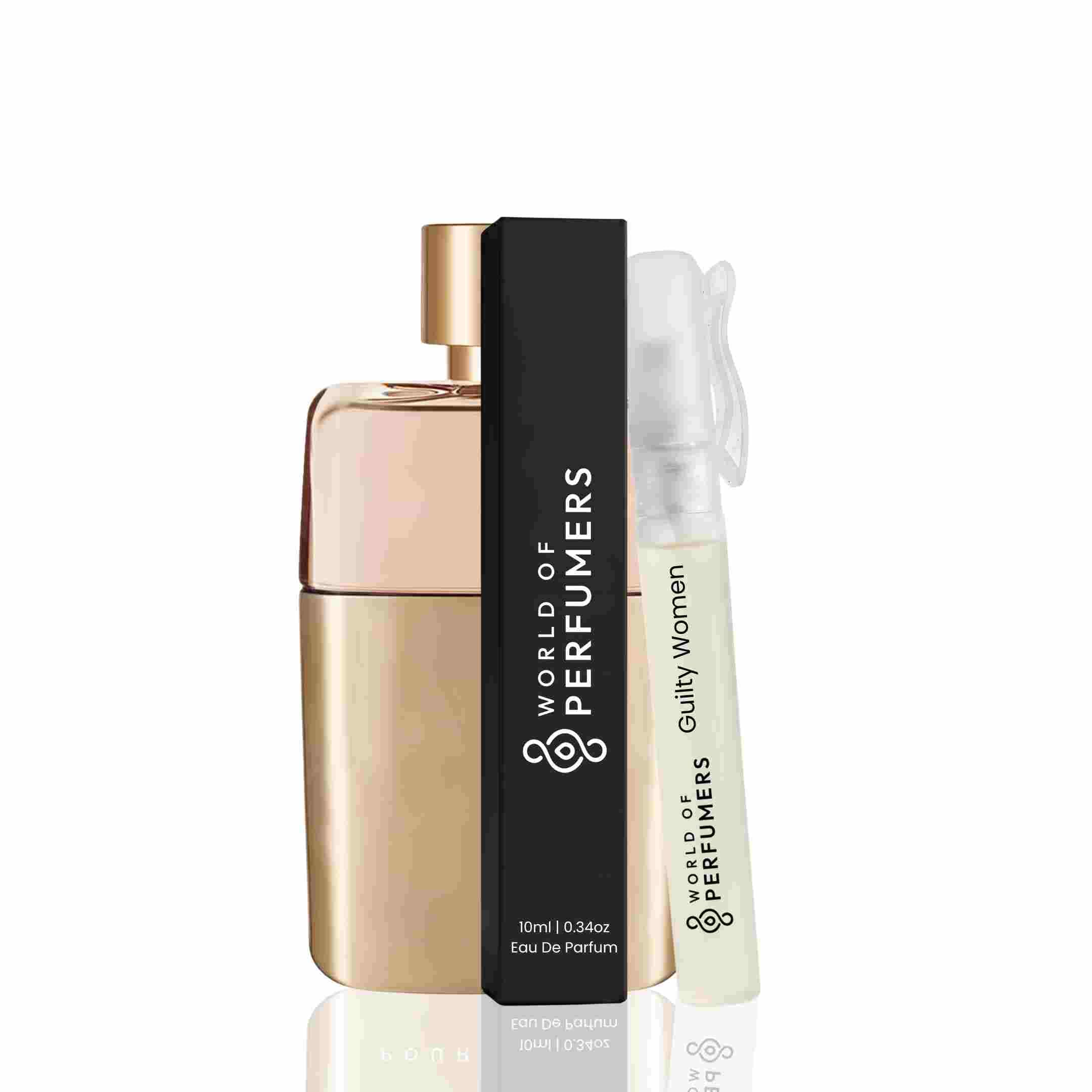 Guilty Women Perfume for Women | Inspired by Guilty for Women | Fresh, Floral & Amber Fragrance | Long Lasting Fragrance for Daily Wear, Office & Parties | Travel-Friendly Perfume | 10 ML-image-0
