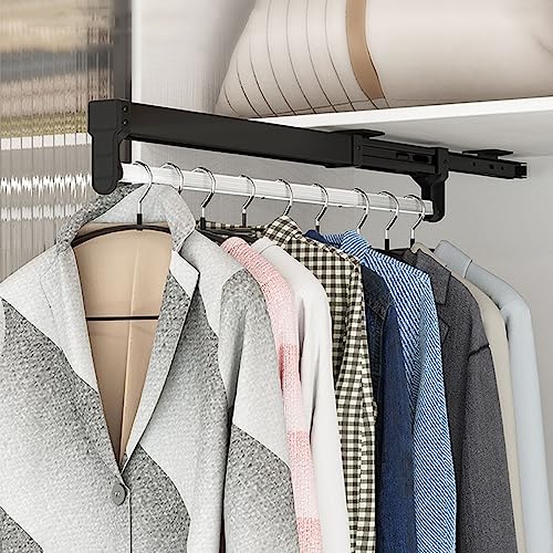Porte vêtements extractible YUZES de 47.5cm pour dressing