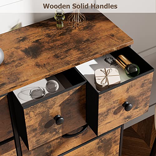 Nicehill Dresser for Bedroom with 10 Drawers, Storage Drawer Organizer