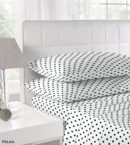 Textiles Direct Fantasia a Pois, Colore: Nero e