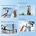 KOSCHEAL Gimbal Stabilizer for Smartphone,2-Axis Auto Face Tracking Tripod 360 Rotation with Stand,Selfie Stick for iPhone&Android with Wireless Remote for Vlogging,YouTube,TikTok Video Recording