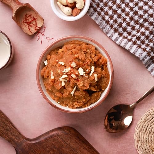 Image of Artinci Sugar-Free Moong Dal Halwa (200 g x 2 Packs) | Low Carb, Keto & Diabetic Friendly | High Protein Indian Sweet | Made with Pure Desi Ghee | No Added Sugar