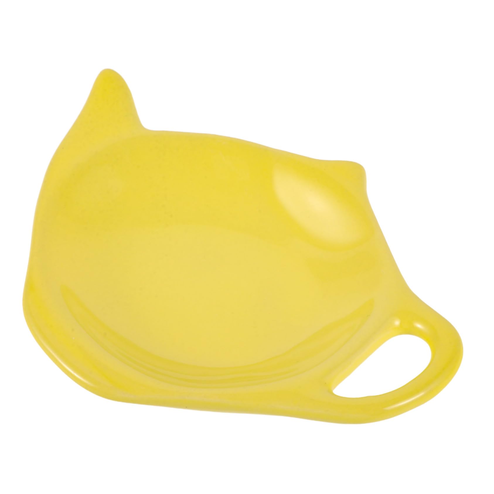 Zerodeko Teapot Shaped Ceramic Tea Bag Coaster Decorative Storage Dish for Organizing Tea Bags Elegant Tableware for Clean and Tidy Tea for Afternoon Tea and Home Decor