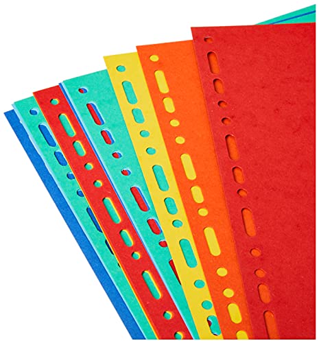 Exacompta 2112E Separadores cartulina 220g 12 posiciones - A4 maxi