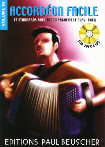 Partition : Accordeon facile volume 2 + CD