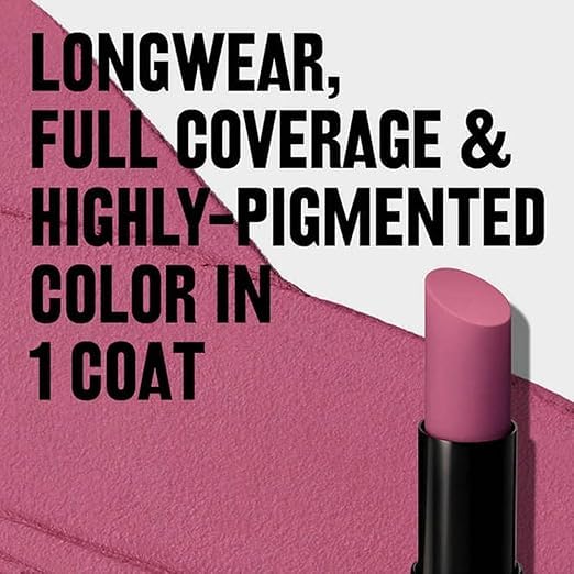 Image of REVLON ColorStay Suede INK Lipstick, Waterproof, Longwear, Transfer proof, Antioxidant-rich Vitamin E, With Vegan Formula made without parabens, In Charge - 009 (Pack of 2)