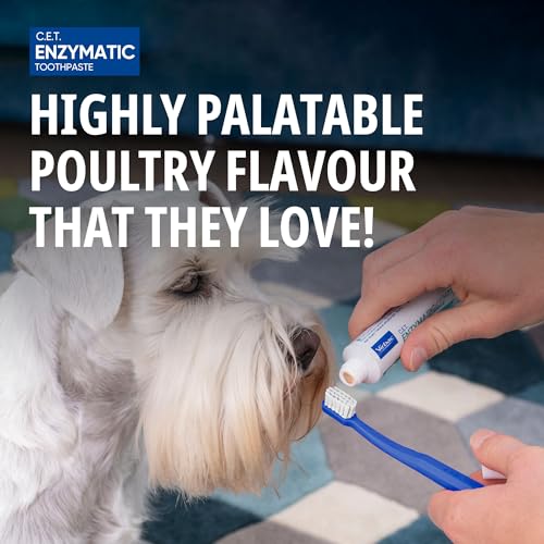 Virbac C.E.T. Zahnpasta für Hunde und Katzen zur verbesserten Zahnpflege - 70 g