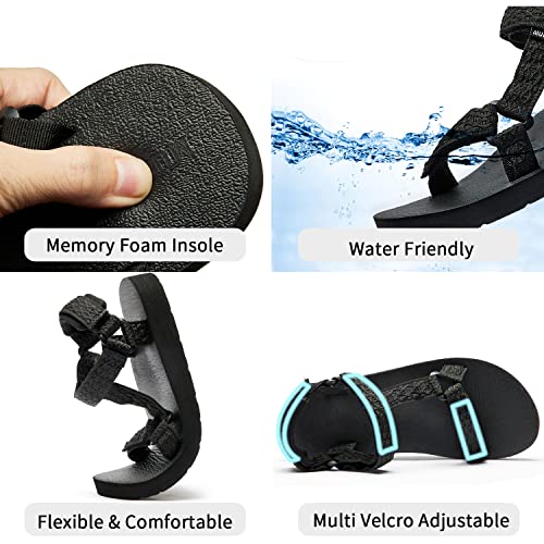 Image of Women's Original Sandals Comfortable Quick-Drying Casual Sport Sandal Walking Hiking Water Sandals With Arch Support