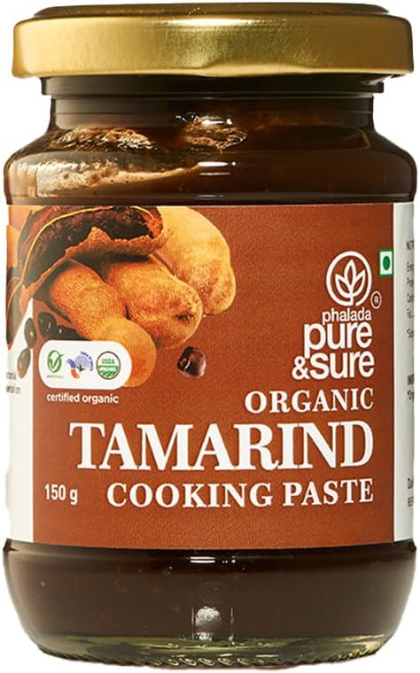 - Pure & Sure Organic Tamarind (Imli) Paste 150G | 100% Fresh Imli Chutney | Naturally Processed & Thick | Homemade Taste & Quality for Cooking | No Additives & Chemical