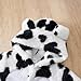 Newborn Baby Bear Outfit With Fold-Over Mittens and Footies Thin Fleece Romper Hooded Jumpsuit Winter Coat Girls Boy 0-12 M