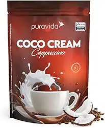 Coco Cream Leite de Coco em Pó - 250g Cappuccino - Puravida