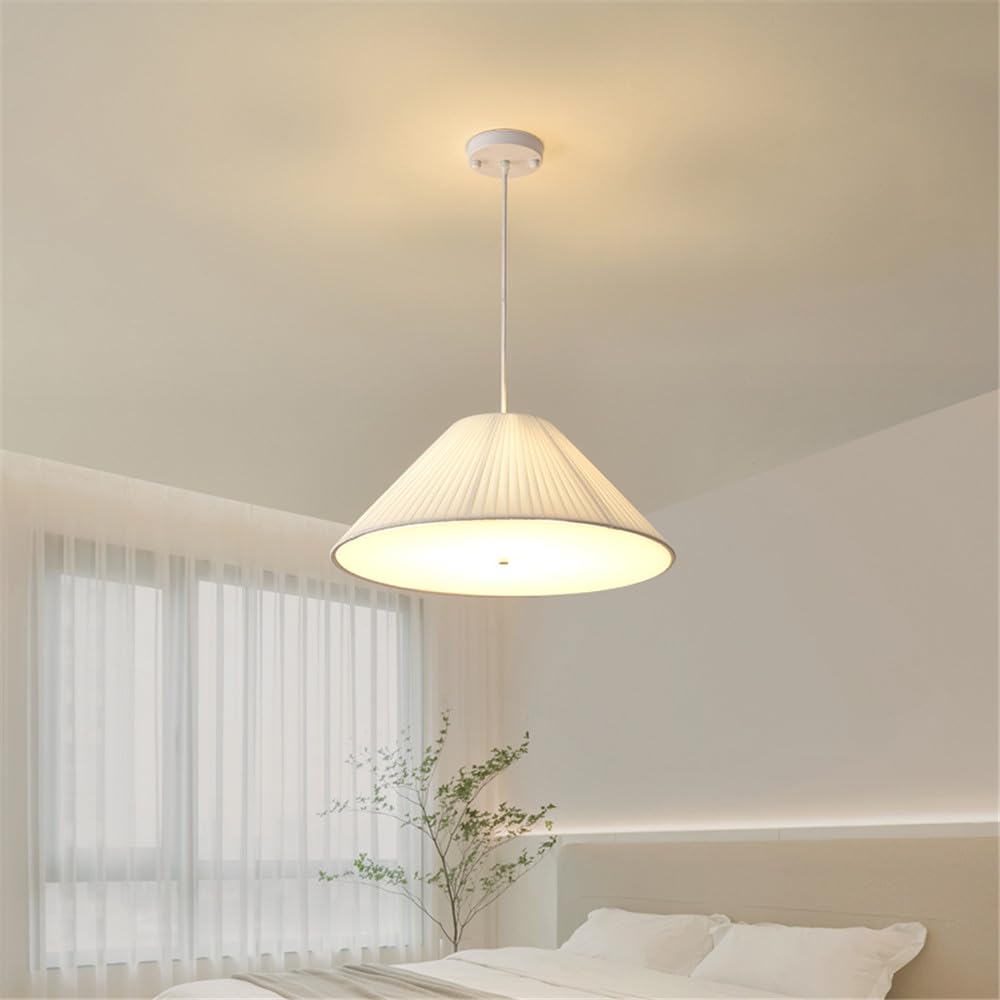 SXWNBIFH Contemporary LED Pendant Lamp Fashion Art Dining Room Bedroom Study Bar Hotel Villa Cafe Corridor Home Chandelier (E D50CM)
