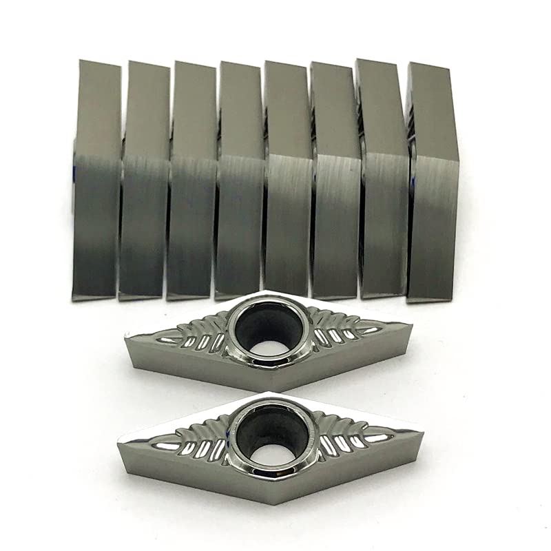 10 piezas insertos de carburo para tornos externos miniatura 3