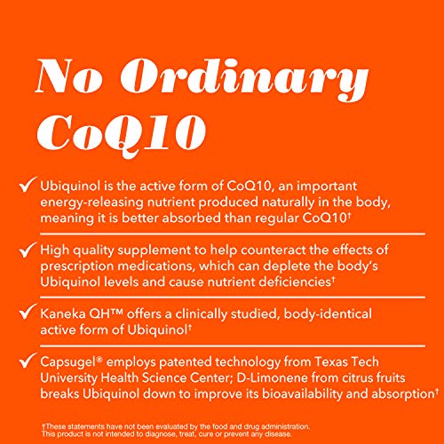 Invite Health Ubiquinol Coq10 60Mg, Promotes Cardiovascular And Neuromuscular Health, 30 Liquid Filled Vegetarian Capsules (Pack Of 1) #TOP4