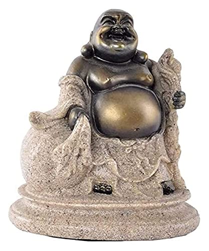 Statue de Bouddha résine figurine Feng Shui table salon