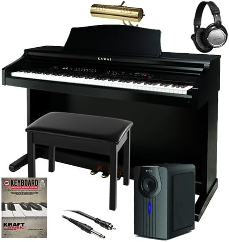 Kawai CE220 Digital Piano COMPLETE HOME BUNDLE PLUS - 6 Items