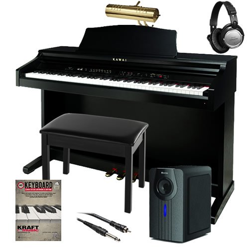 Kawai CE220 Digital Piano COMPLETE HOME BUNDLE PLUS - 6 Items