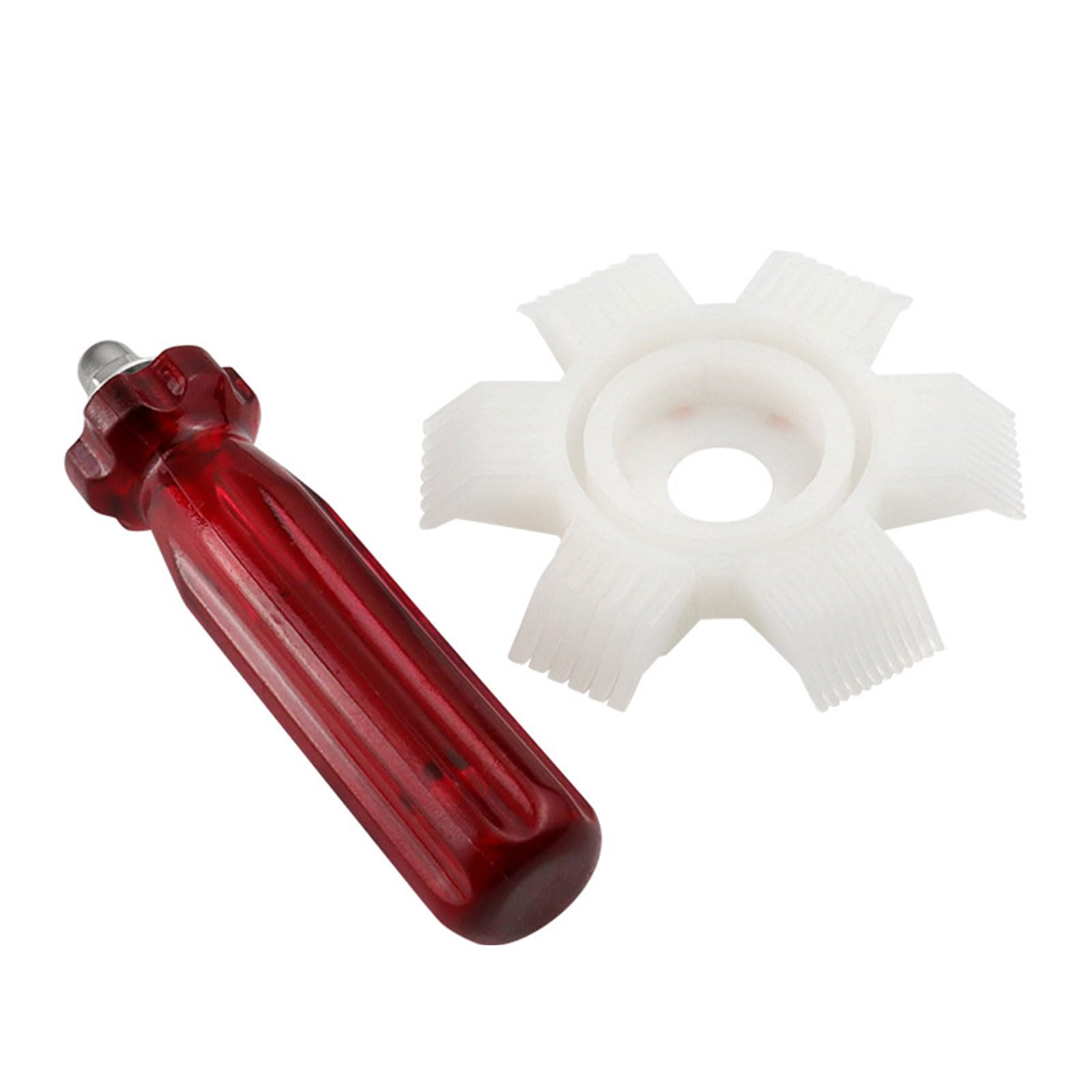 sodeber Auto AC Fin Comb Straightener Tool with Coil Brush for Condenser Evaporator Radiator Maintenance Condenser Fin Comb