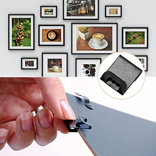 Pack of 100 Picture Frame Hanger Accessories Hooks, Prong Hanger Pictures Hanging Picture Hanging Kit - Image 4