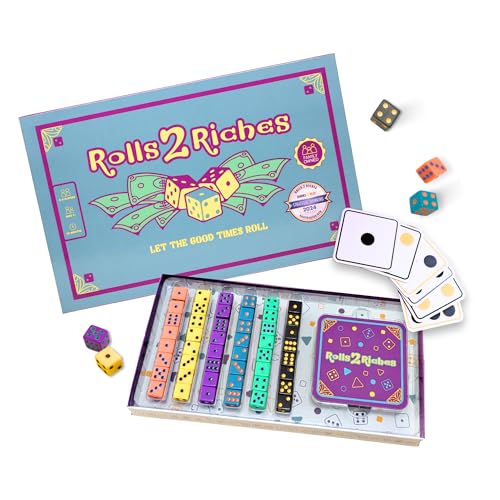 Award-Winning Board Game for Families – Rolls 2 Riches |