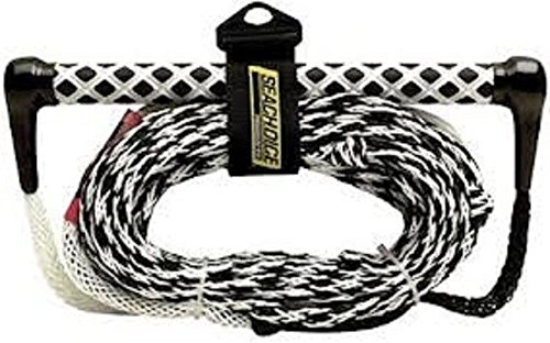 Seachoice Seachoice 86821 Wakeboard Rope, 75 Feet Long, 15 Inch Handle with Textured