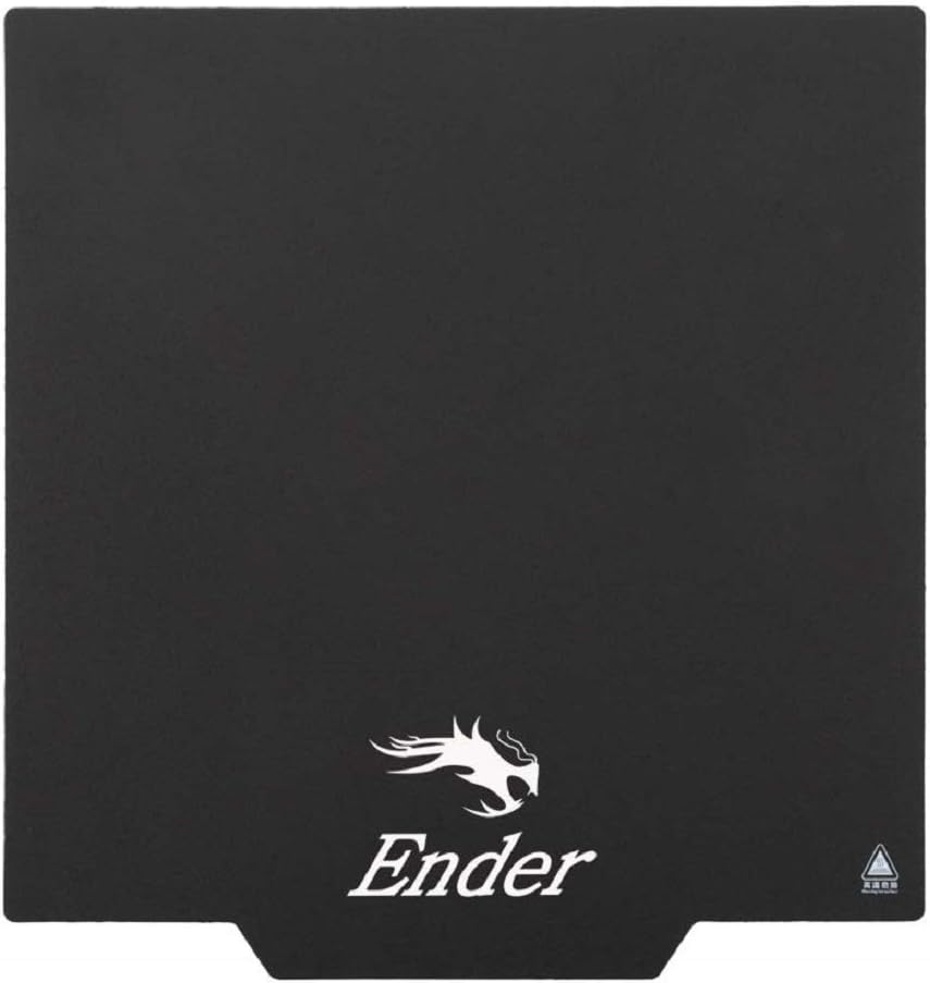 Creality Ender 3 Bed Plate, Ender 3 Pro Bed Mat, Ender 3 Pro Mat for Ender 3 V2 for Ender 3/Ender 3 Pro/Ender 3 V2/Ender 3 V2 Neo/Ender 3 Neo/Ender 3 S1/3 S1 Pro/Ender 5 Pro 3D Printer 235X235MM