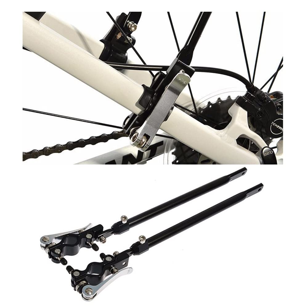 Kavolet Gepäckträger Mountainbike, Universal Fahrrad-Gepäckträger Schnellverschluss Einstellbare Fahrradgepäckträger mit Kotflügel, MTB Gepäckträger, Maximalbelastung 50kg, aus Aluminiumlegierung