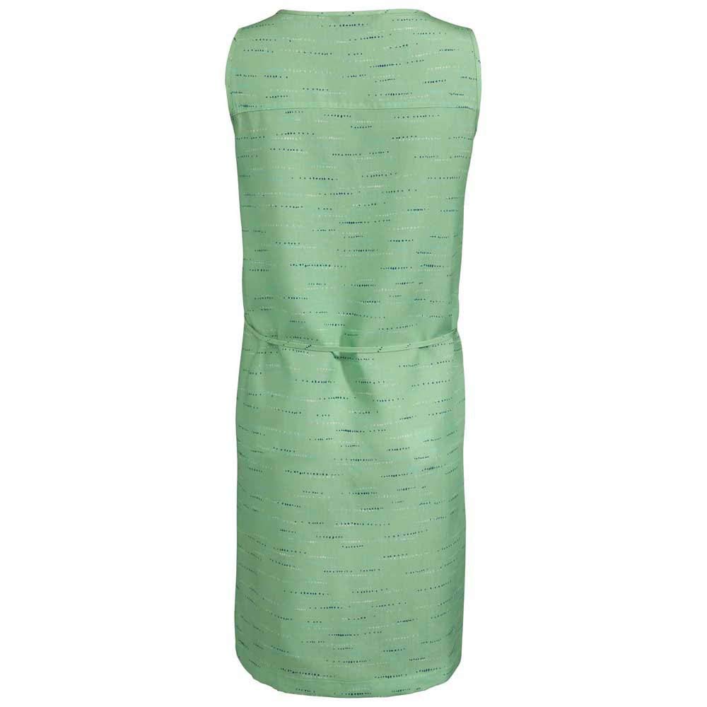 VAUDE Lozana AOP III Vestito da Donna, Donna, Abito da Donna., 41975, Verde di Maggio, 42