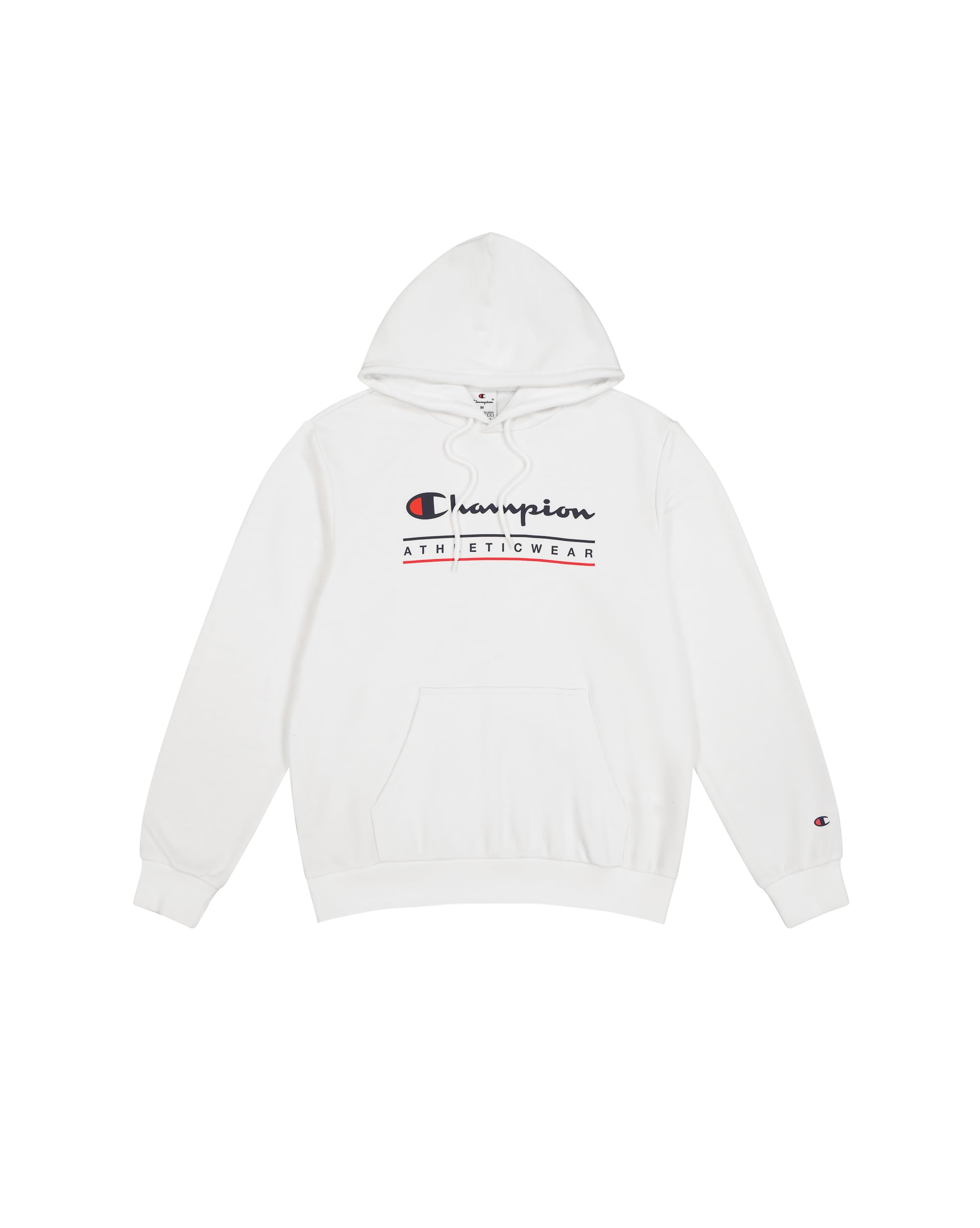 Champion Men's Legacy - Graphic Hoodie, White (WW001), XS