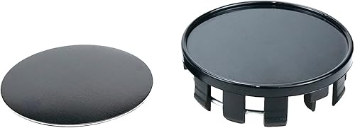 Miniatura 5 de Tapacubos centrales de rueda de plástico tipo a presión, 2.126 in de diámetro exterior y clip de 2.047 in para enganchar para automóviles (base ABS