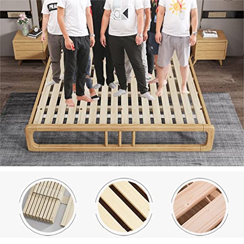 Planche de lit en pin rigide 90x190 cm pliable et respirante - 5