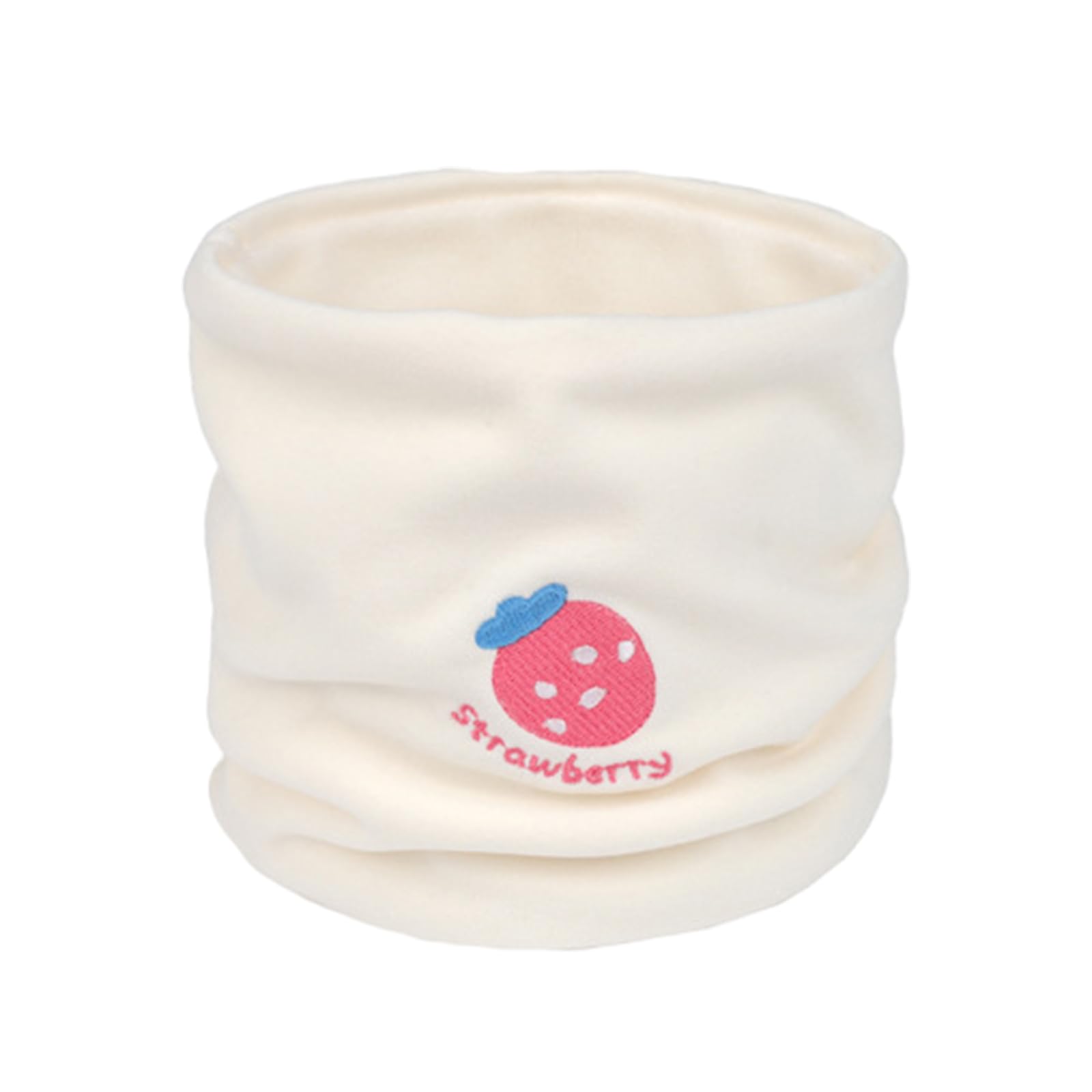 Cartoon Baby Scarf For Boys Girls Autumn Winter Warm Neck Cover Fashionable Plush Neck Warmer Trendy Infant Neckerchief Cartoon Scarf