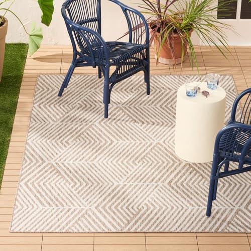 Tapete Nicole Miller New York 7'9"x10'2" beige/crema miniatura 2