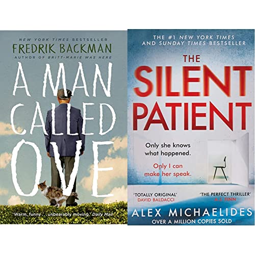Image of A Man Called Ove: The life-affirming bestseller that will brighten your day+The Silent Patient(Set of 2 books)