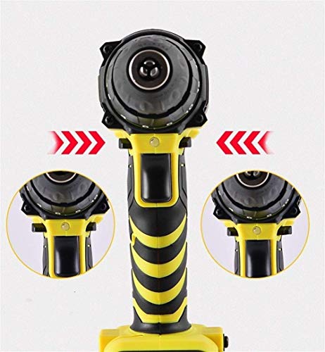 QHYXT Akku-Bohrschrauber, 18-V-Bohrmaschine, Akkuschrauber, wiederaufladbare Handbohrmaschine für Reparaturbohrungen – Bild 6