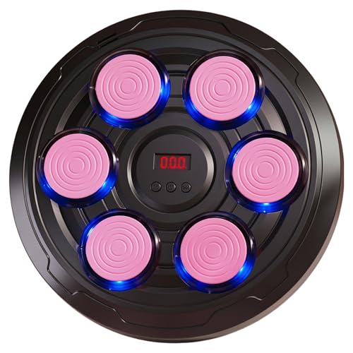 Machine de boxe connectée dans votre salon pour évacuer le stress avec le jeu de lumière de 6 cibles